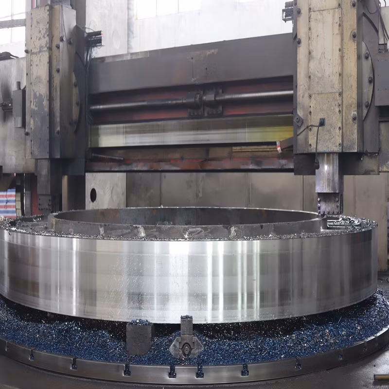 Custome Kiln Tyre Cement Plant Equipment Parts Best Price Riding/Living Ring Live Tire Cooler Dryer Casting Steel Parts Supplier