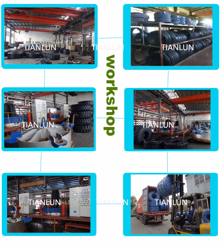 OEM New Trolley Air Solid Loader Forklift Mining Trailer Grader Dozer Skid Steer Road Roller off The Road Earthmover Dump Truck OTR Tyre / Tire 825-12