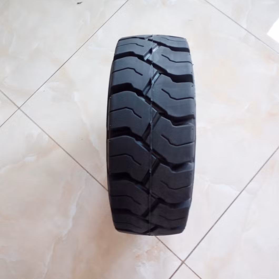 Anygo Brand 21X8-9 Xz18 Solid Tyres, Pneumatic Solid Tyre, Solid Resilient Wheels for Forklift and Material Handling Equipment