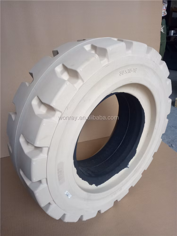 Wholesale Mini Skid Steer Loader White Skid Steer Industrial Solid Tyre 10X16.5 12X16.5 Non-Marking Studded Tires