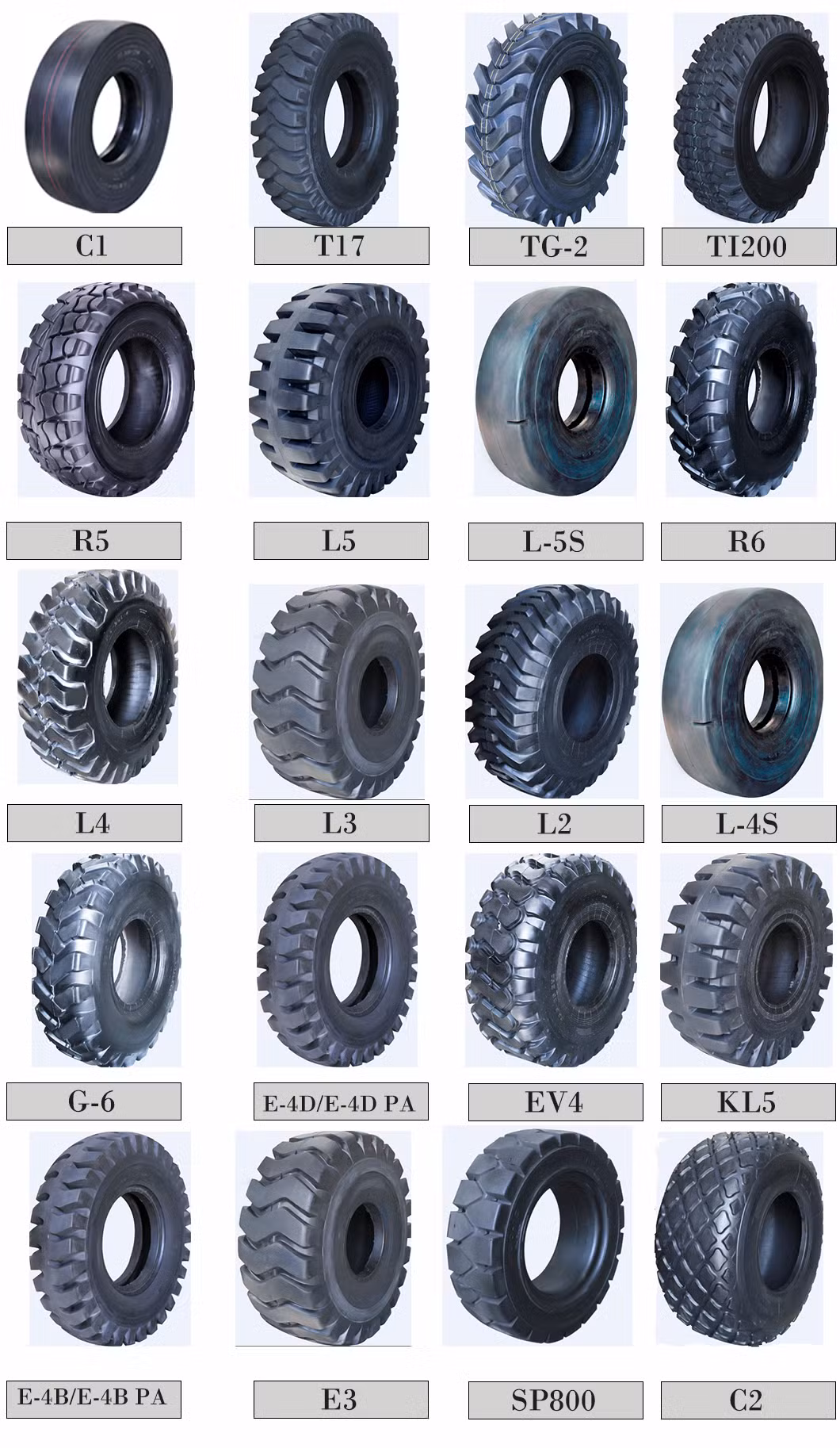 OTR Mining Solid Tire 23.5-25 for Loader and Ports Factory Direct Sells OTR Tires 17.5-25 Tires for Excavators with Cheap Price