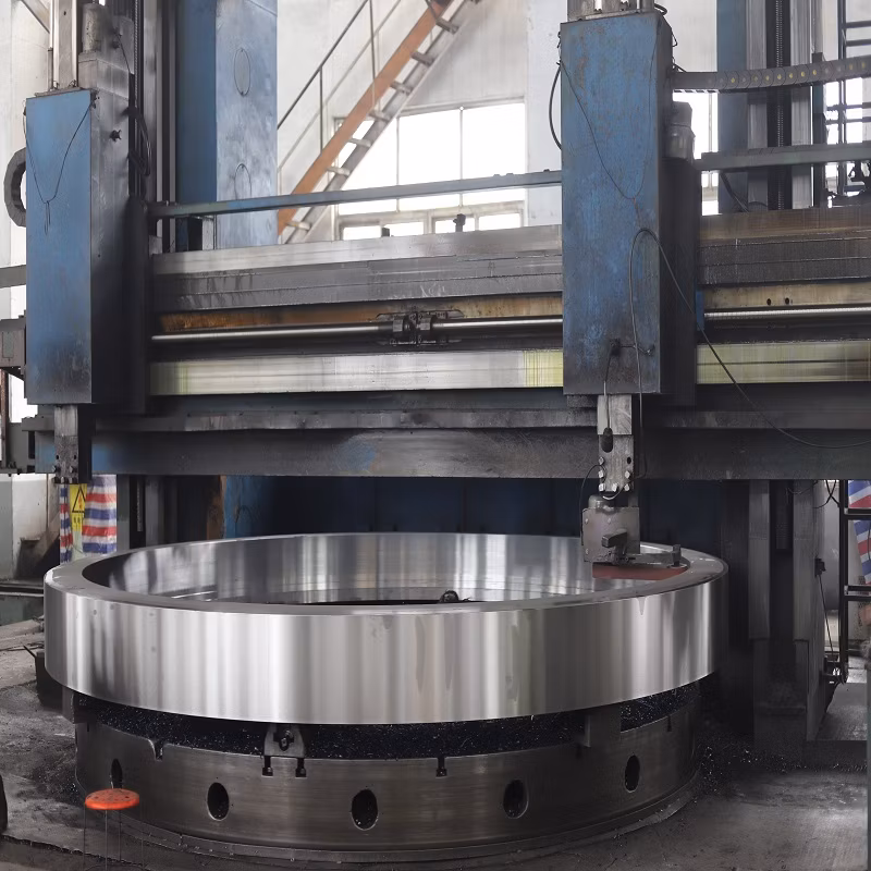 Custome Kiln Tyre Cement Plant Equipment Parts Best Price Riding/Living Ring Live Tire Cooler Dryer Casting Steel Parts Supplier