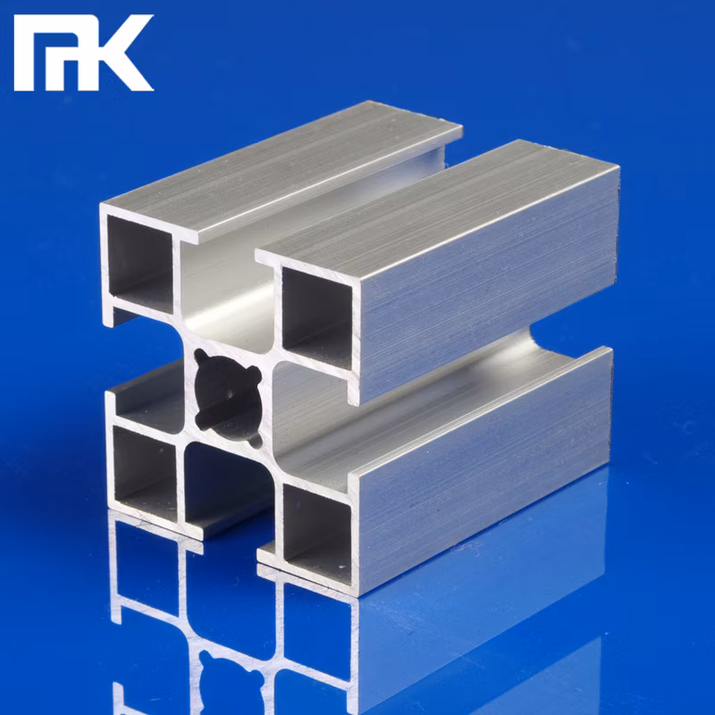 Mk-8-4040A Slot 8 OEM 4040 T Slotted Silver Anodized 6063 T5 Extruded Alloy Aluminum/Aluminium Profile for SIM Racing Rig Simulator Factory Price