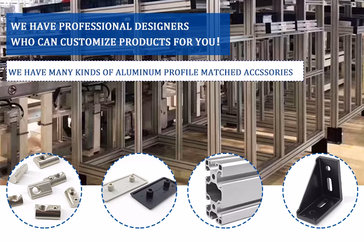 China Supplier OEM ODM 40X40mm T Slotted Anodized Extruded Industrial Aluminum Extrusion for Machine/Frame/Workbench/Robot/Conveyor 4040 4080 4590 50100