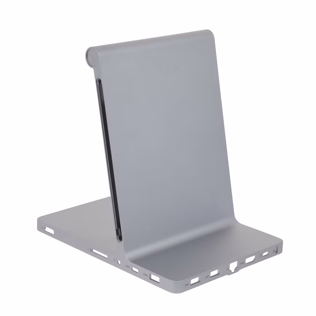 Custom Specifications Anodized Lathe Aluminum Extrusion CNC Process Heatsink for Computer Stand