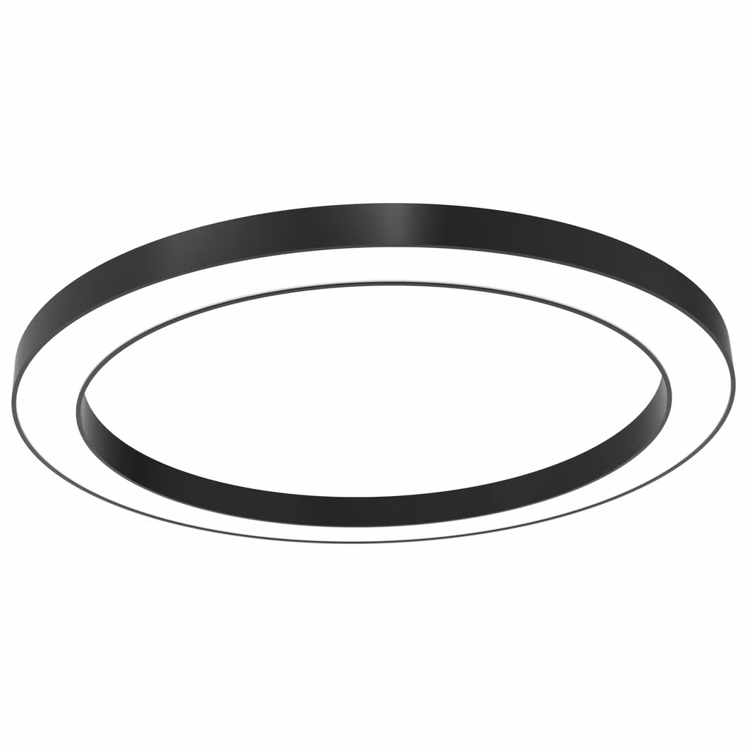 2023 Modern Curved 60mm LED Strip Arc Ring Shaped LED Aluminum Profile