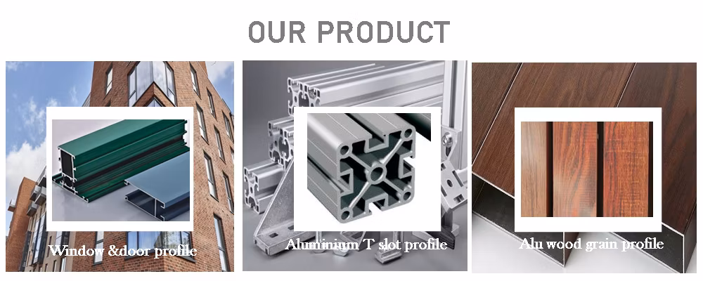 China Aluminium Profiles Extruded Aluminum Extrusion Profile for Doors and Window Price