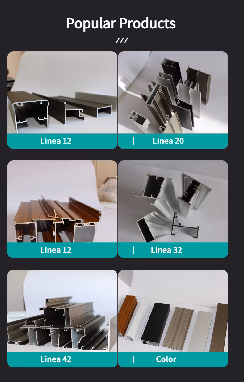 Kemet Extruded Aluminium Section for Window Door and Curtain Wall