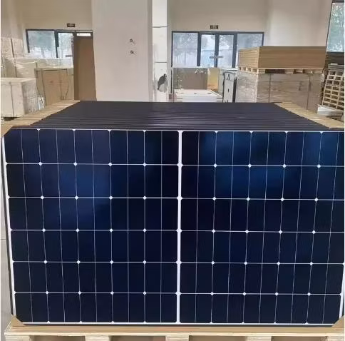 Longi Solar Panels PV Modules Hi-Mo X6 Lr5-72hth590-600W Frame 35mm Hpbc Technology Black Frame Mono Facial