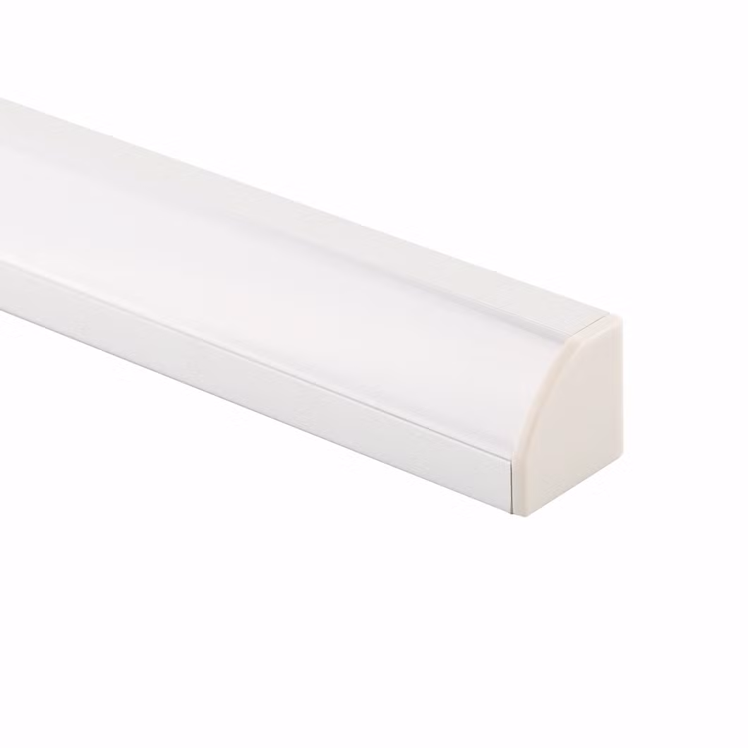 18X18mm 45degree V Shaped Triangle LED Aluminium Extrusion Aluminum Corner LED Profile