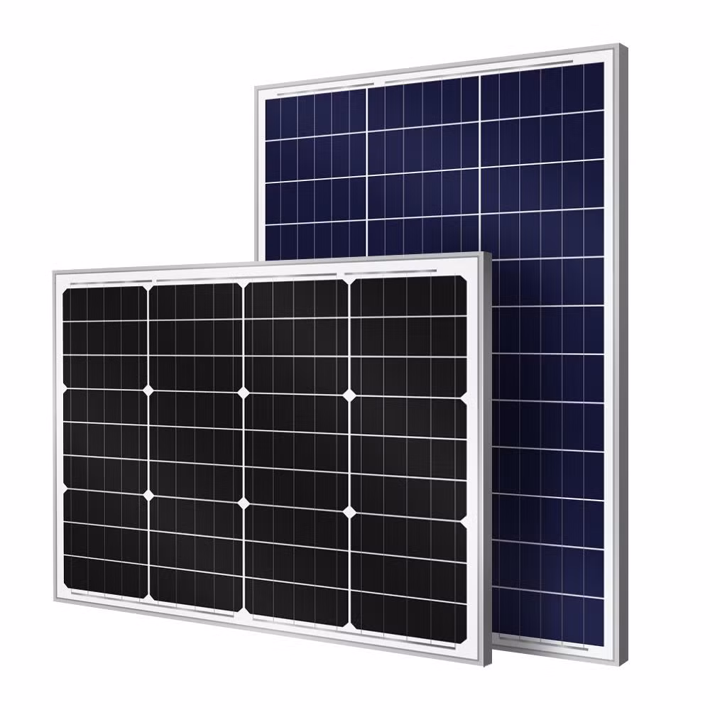 Good Price Factory Direct PV Efficiency Photovoltaic Half Cell Module Solar Panel