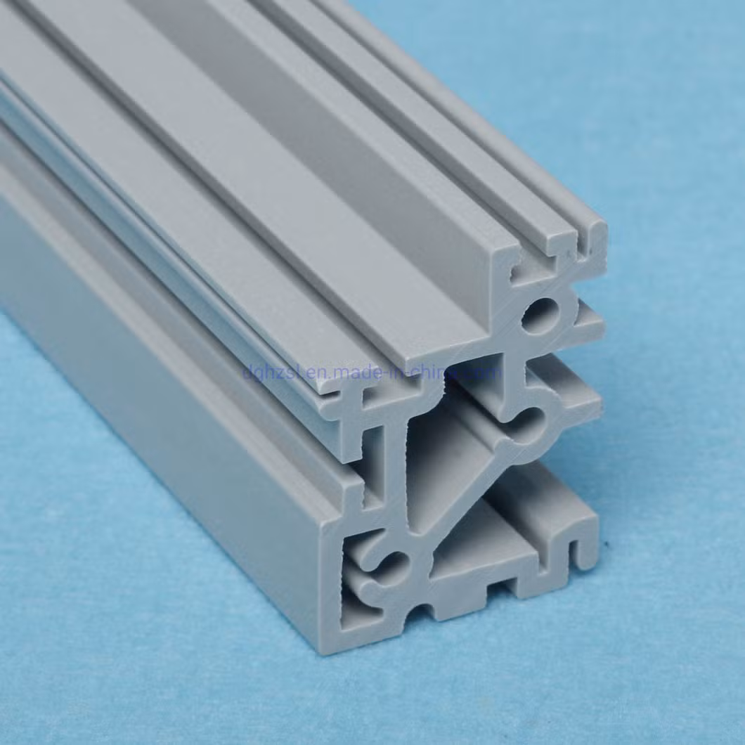 ABS / PVC/UPVC /PS /PE/PP/PC Plastic Rigid Extrusion Profile for Refrigerator Parts