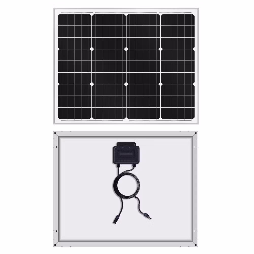 Good Price Factory Direct PV Efficiency Photovoltaic Half Cell Module Solar Panel