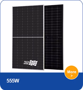Hot Sale All Black 500W Panel Solar Black Frame for Europe Market Full Black Solar Panel