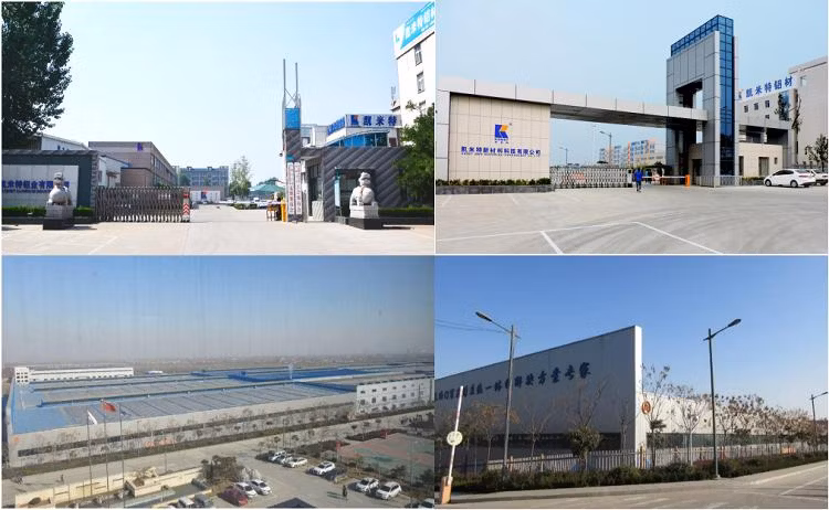 Aluminium Extrustion 6000 Series Window Frame for Double Glass