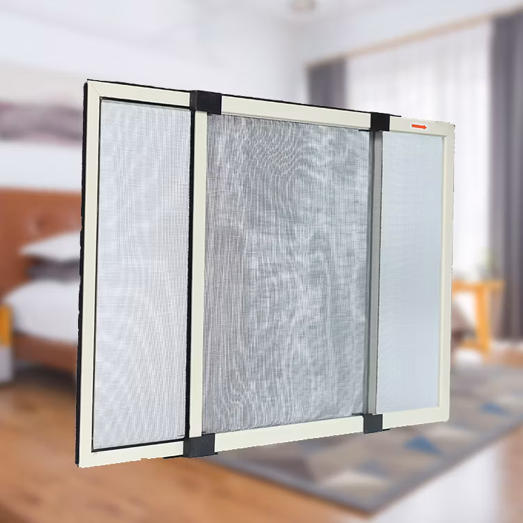 Sliding Screen Window Wooden Frame Aluminum Frame