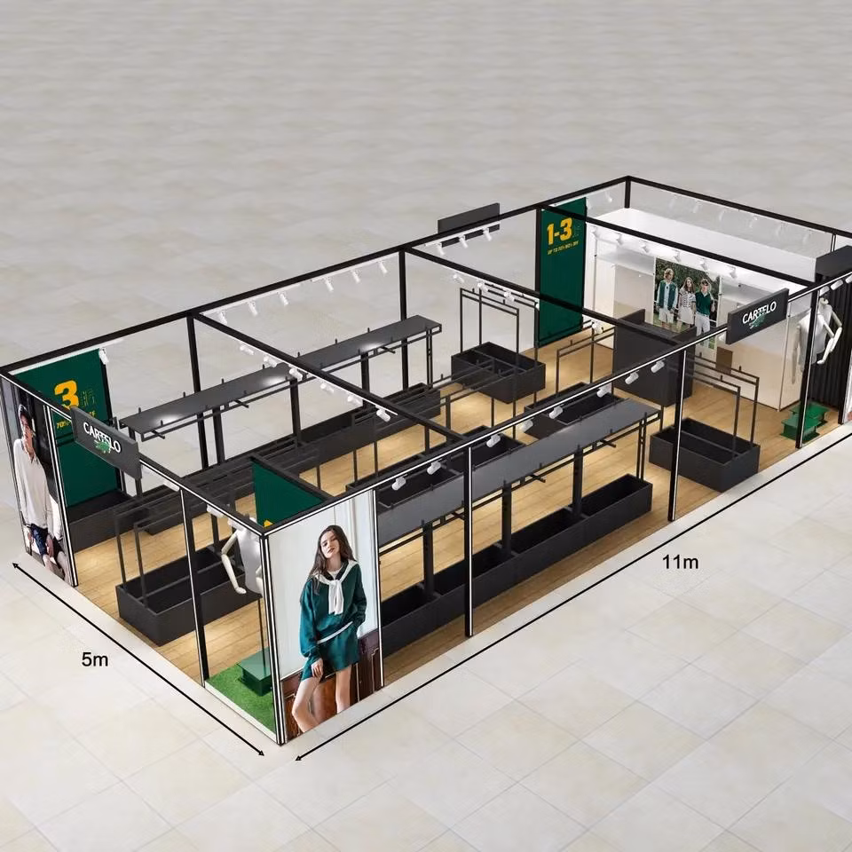 Multifunctional Quick Assemble Light Pop up Modular Aluminum Frame Structure