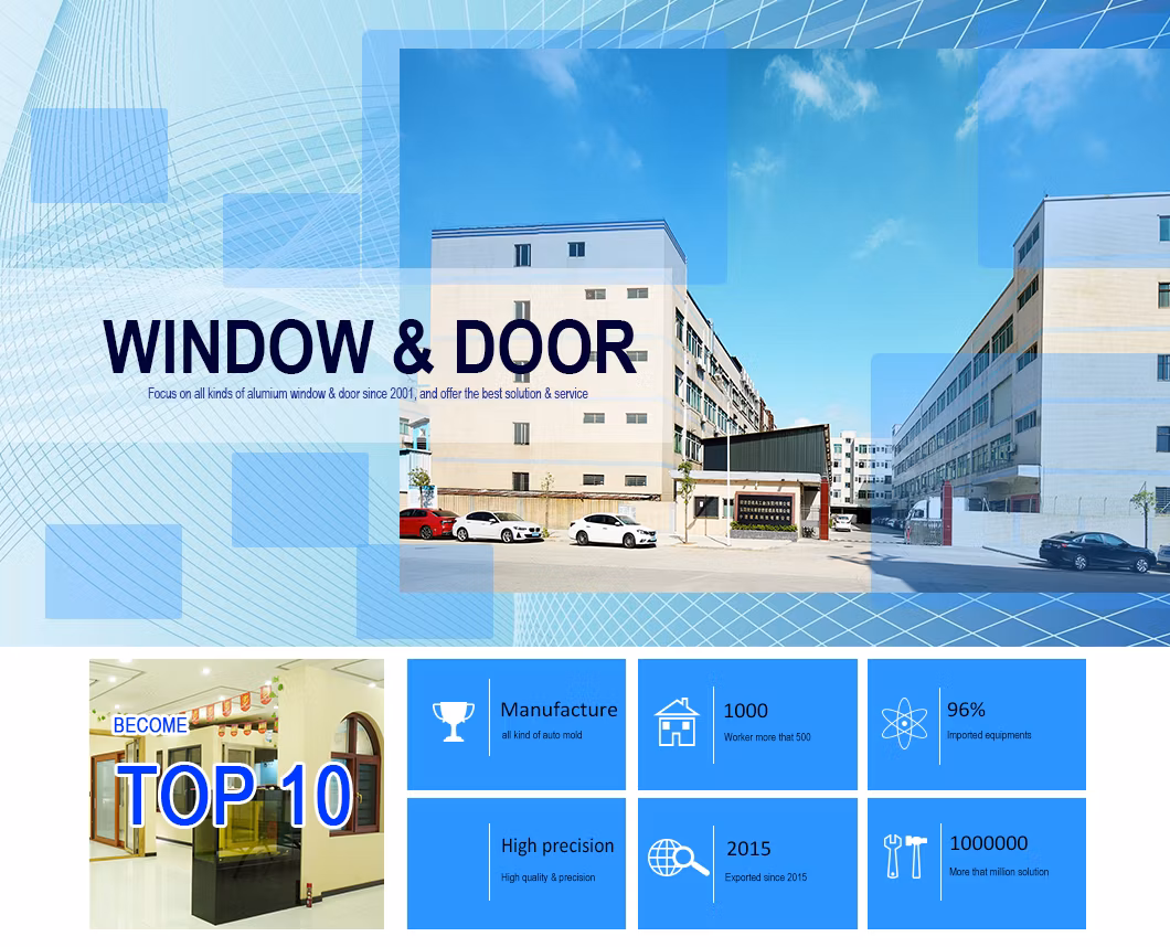 Custom Modern Design Popular Glass Double Hung Aluminium Door Frame with Mosquito Net