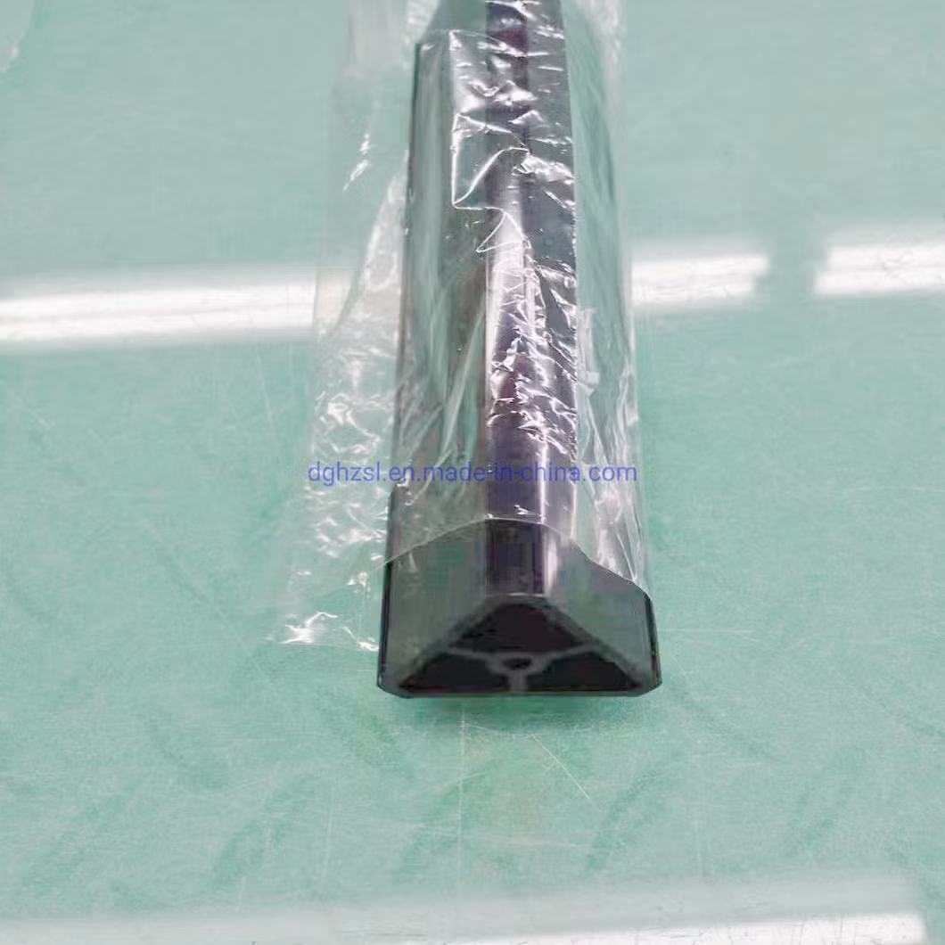ABS / PVC/UPVC /PS /PE/PP/PC Plastic Rigid Extrusion Profile for Refrigerator Parts