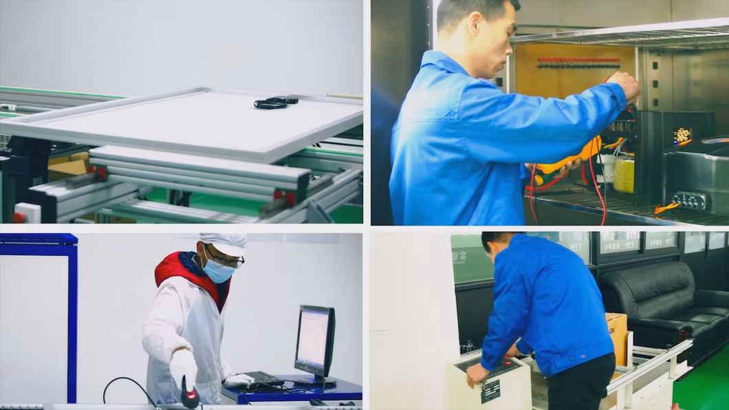 Ttn Electric Solar Panel Monocrystalline Glass Frame Perc with CE RoHS TUV Approval