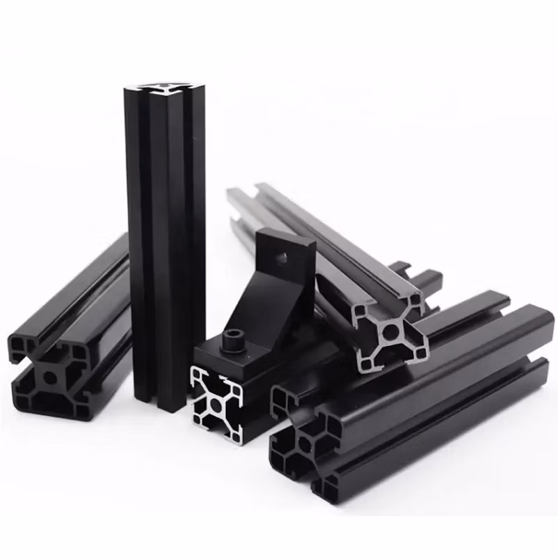 Aluminum T/ V Slot Shape Triangle Extruded Profile Aluminum