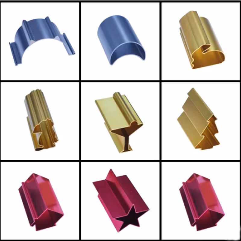 Customized Shapes Aluminum Extruded /1mm-2mm Thickness Aluminium Profiles/Powder Coating Aluminium
