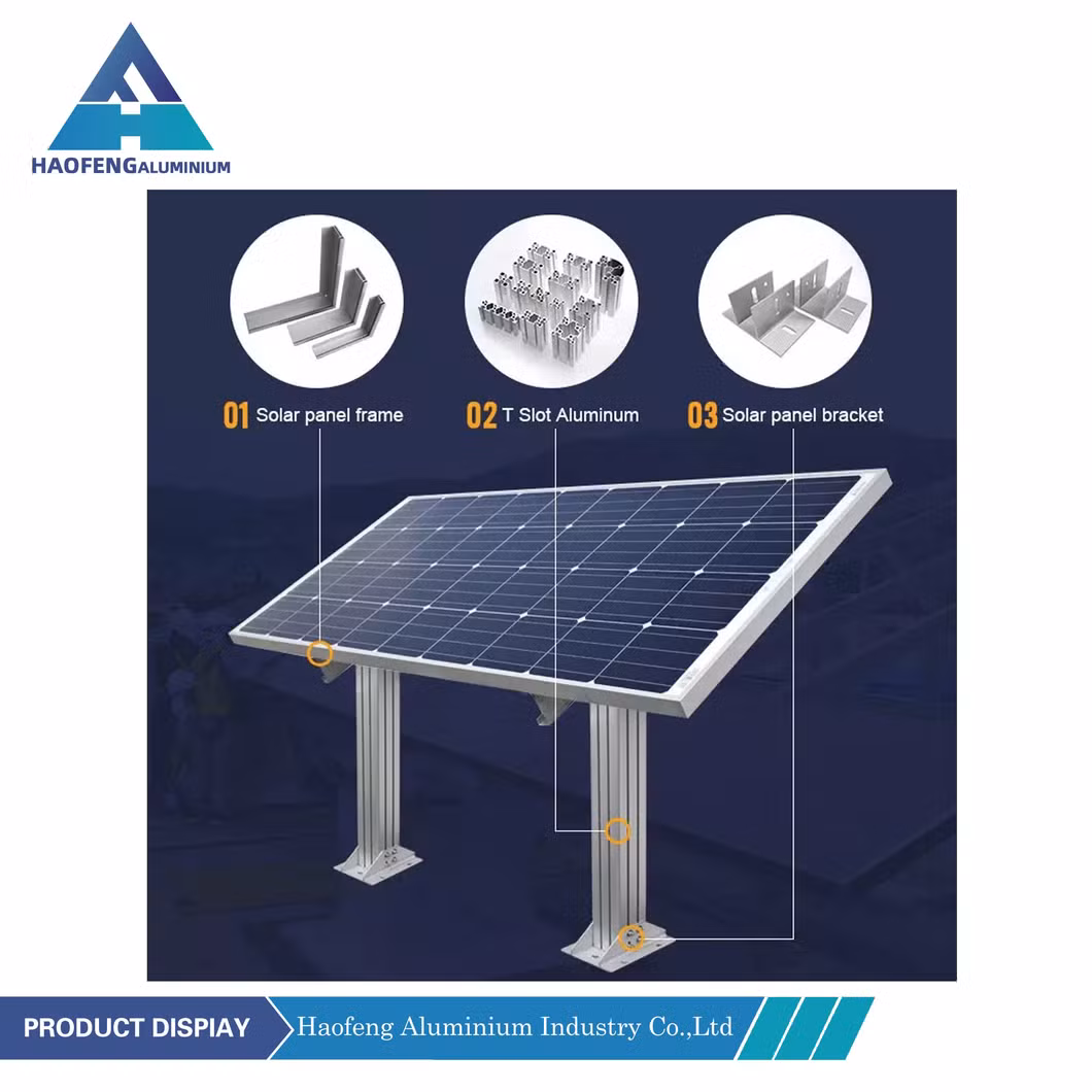 Solar Module Frame Aluminium Solar Frame Aluminum Frame for Solar Panel