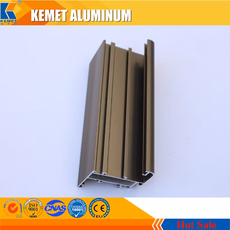 Customized Building Material Powder Coated 6063 Extruded Door Aluminium Frame