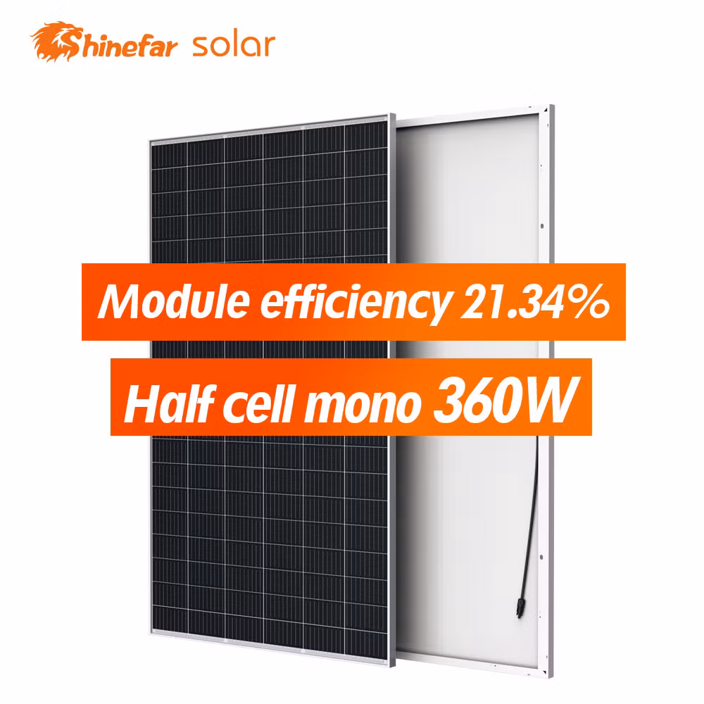 Hot Sale 158mm Half Cut Cell Solar Panel Frame for Europe Market