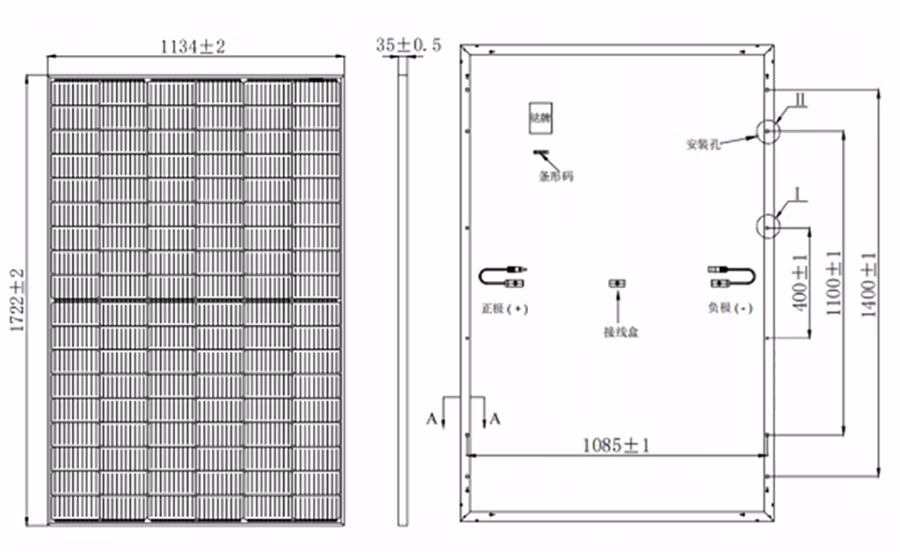 Half Cell 108PCS Full Black Solar Panel for Sale 400W 420W