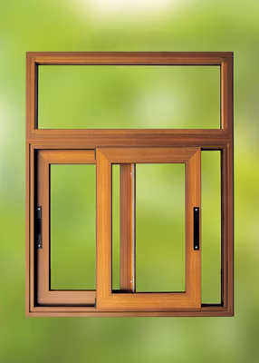 Frame with Aluminium Glass with Bar Sliding