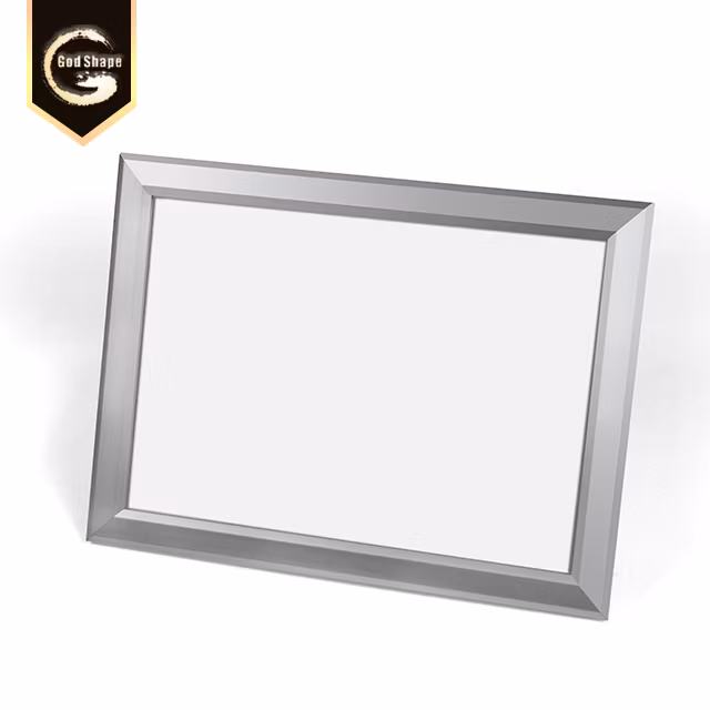 High Quality Factory Shiney Silver Snap Poster Frame Clip on Frame Picture Photo Frame with Customized Size