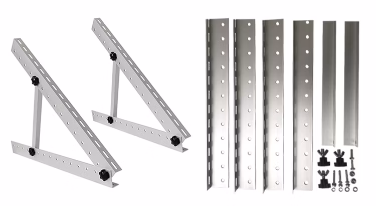 New Design Flat Roof Aluminum Structural Frame for Solar Panel