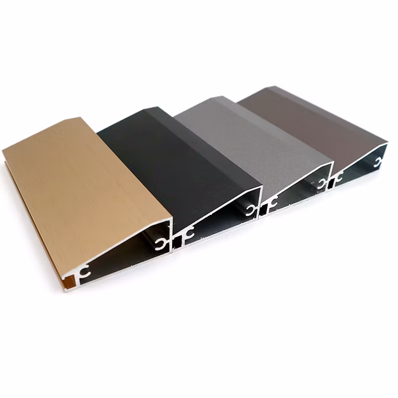 Tock Wardrobe Sliding Aluminum Extrusion Profiles for Kitchen Cabinets Cupboard Door Frame