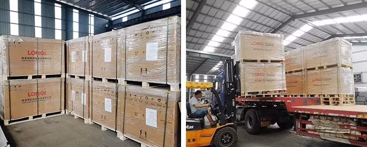 Tier 1 Longi Lr5-54hih-410W Black Frame 410W for Solar Power System with 9bb Solar Cells Half Cell Mono Solar Panel