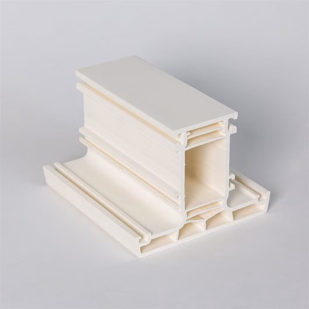 China Top Quality Plastic Extruded UPVC Profiles for 88 Series Sliding Windows and Doors