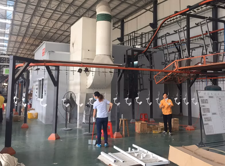 OEM Customize Sheet Metal Punching CNC Laser Cutting Aluminum Product Powder Coated Steel Frame