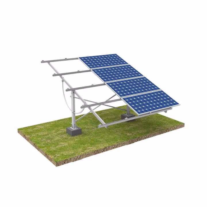 Ground Solar Mounting Solar Panel Ground Mounting Frame Structure