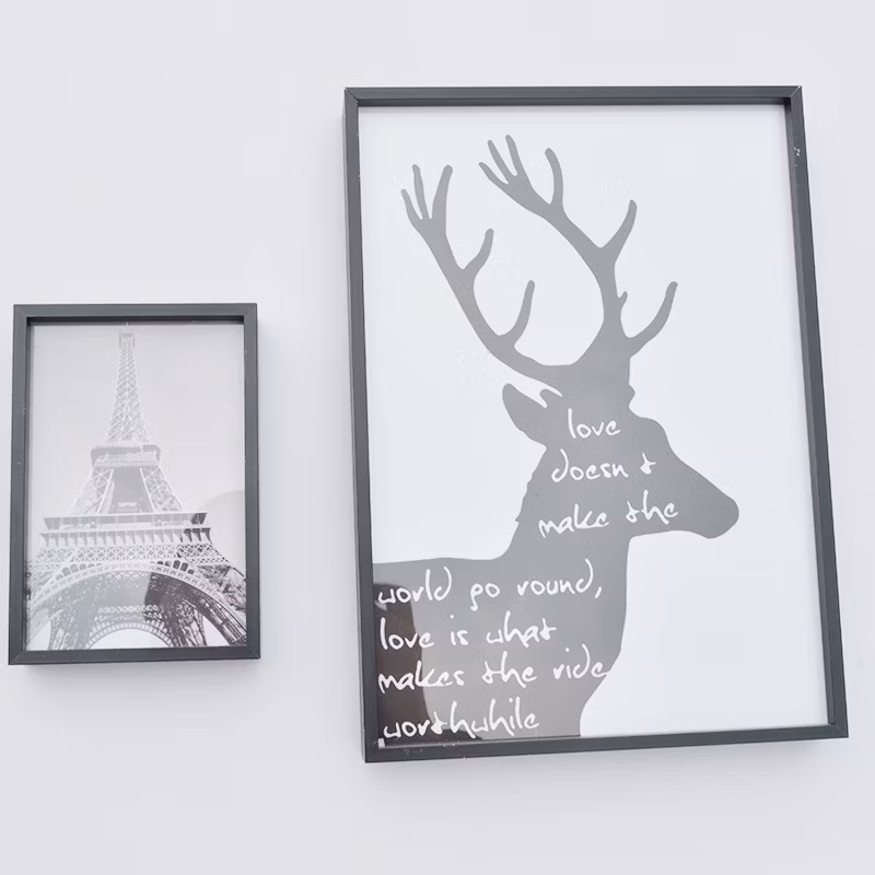 Aluminum Profile & Aluminum Picture Frame & Snap Frame & Metal Photo Frame, Poster Frame for Home Decorations