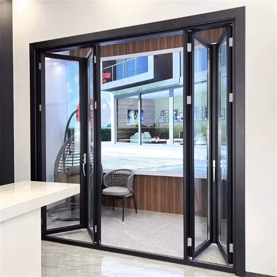 Customized Shaped Building Material Aluminum Extrusion for Full-Featured Kfc Door