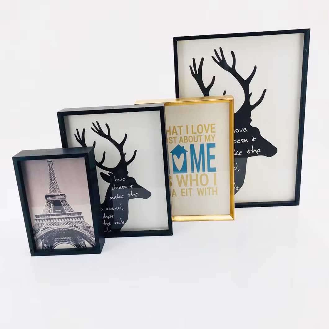 Aluminum Profile & Aluminum Picture Frame & Snap Frame & Metal Photo Frame, Poster Frame for Home Decorations