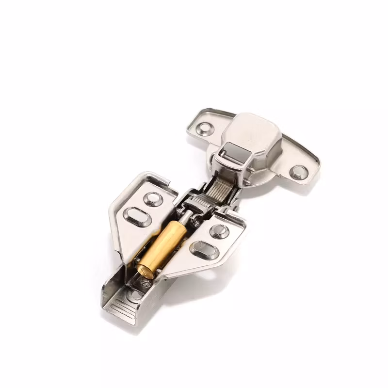 Furniture Wooden Customized Aluminum Frame Soft Close Slide-on Hydraulic Cabinet Door Hinges