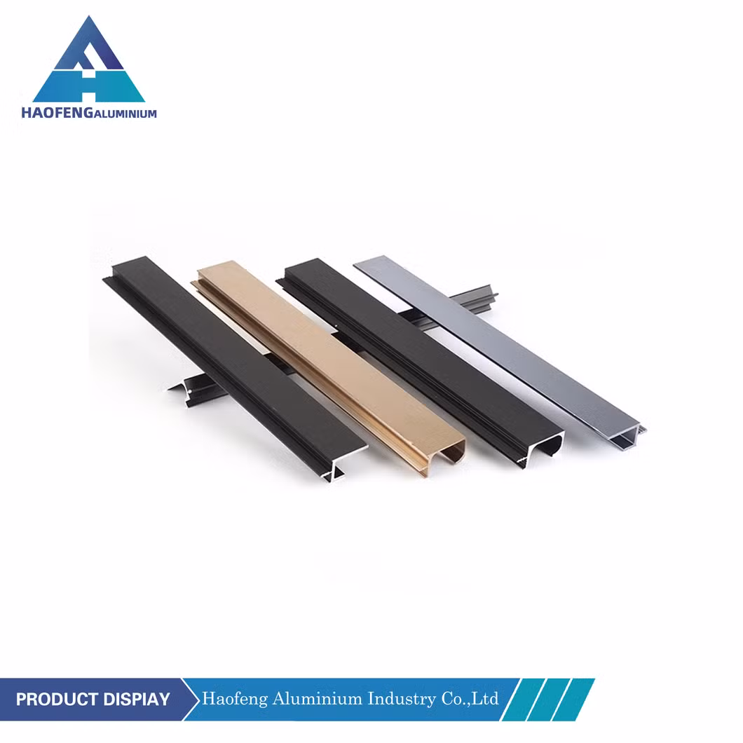 China Kitchen Cabinet Door Profile Aluminum Extrusion Profile Aluminium Profile Sliding Wardrobe Door