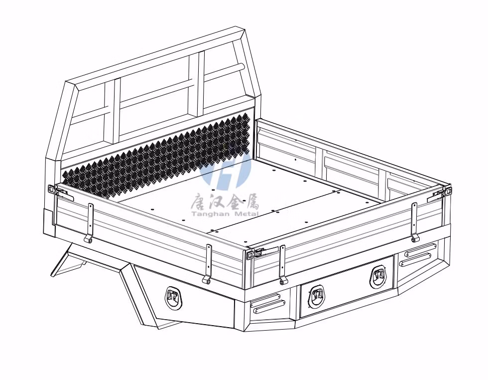 4X4 Ute Tray Accessories Strip Lights Inbuilt Reflex Reflector Surface Mounted