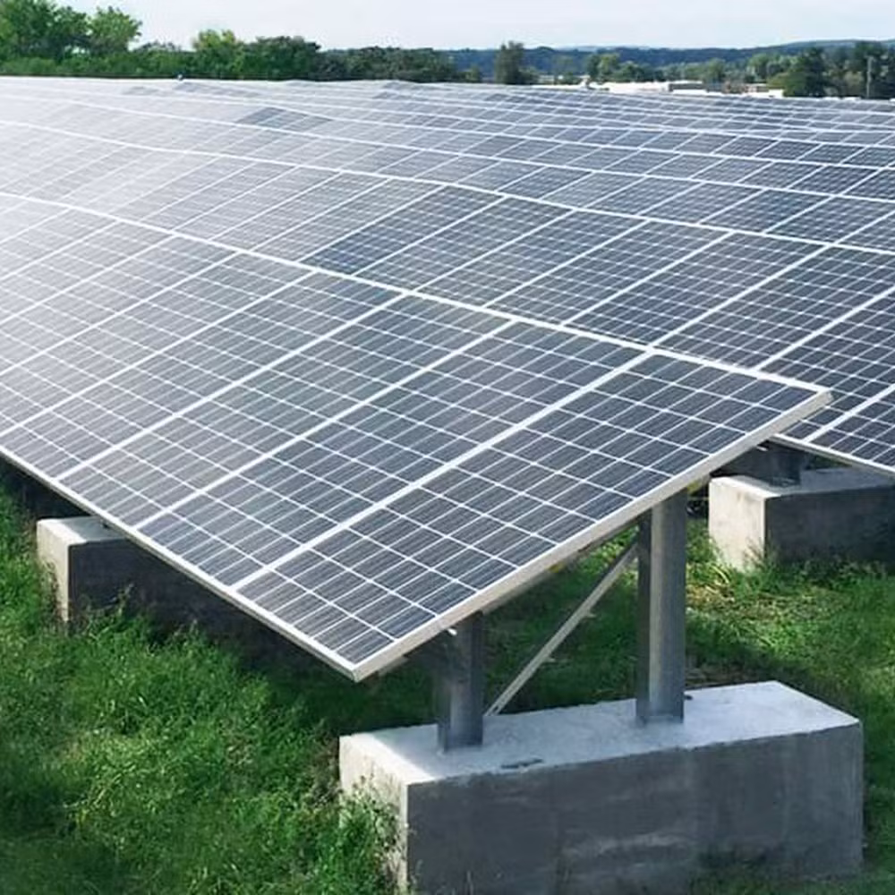 Hot DIP PV Galvanizing Solar Aluminum Frame for PV Solar Module