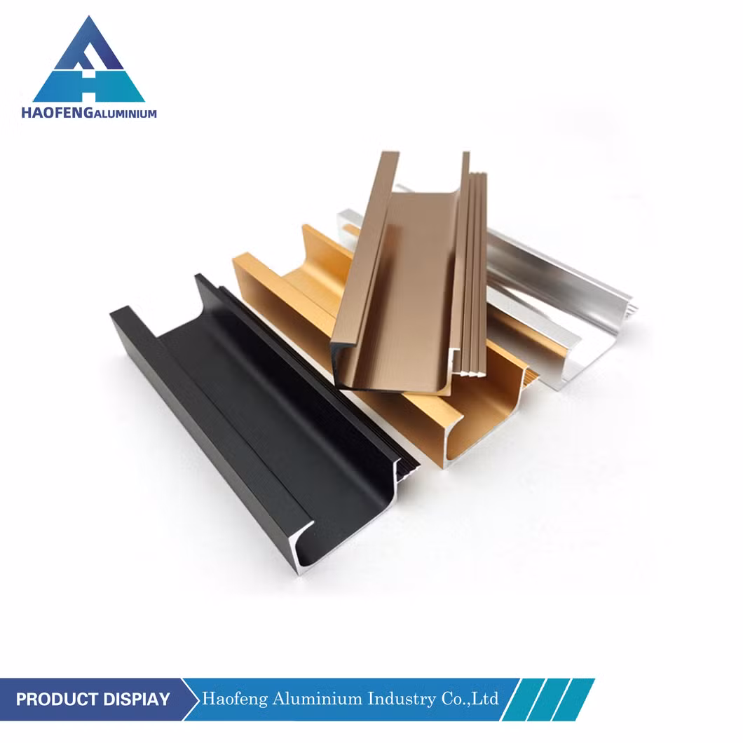 China Kitchen Cabinet Door Profile Aluminum Extrusion Profile Aluminium Profile Sliding Wardrobe Door