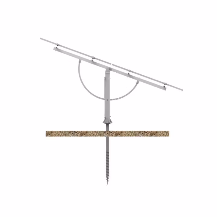 Ground Solar Mounting Solar Panel Ground Mounting Frame Structure