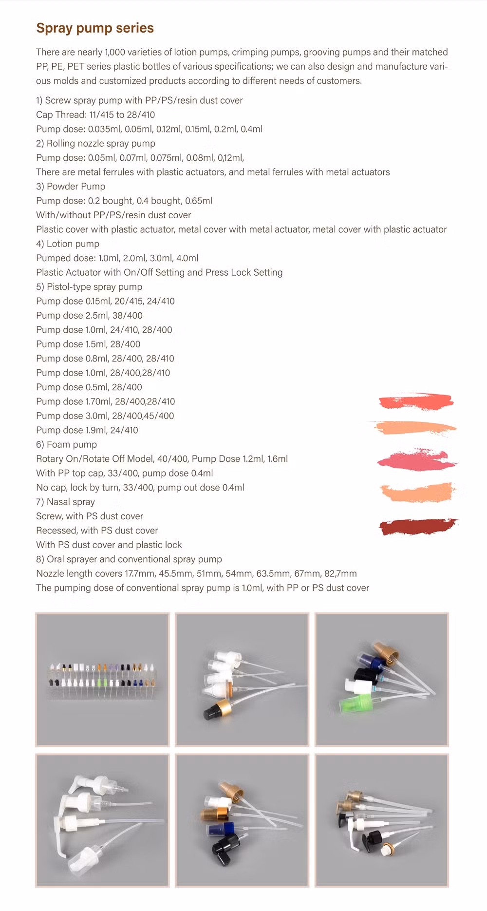 Custom Empty Mascara Tube Plastic Cosmetic Packaging Manufacturers Surface Handling with Wand Brush
