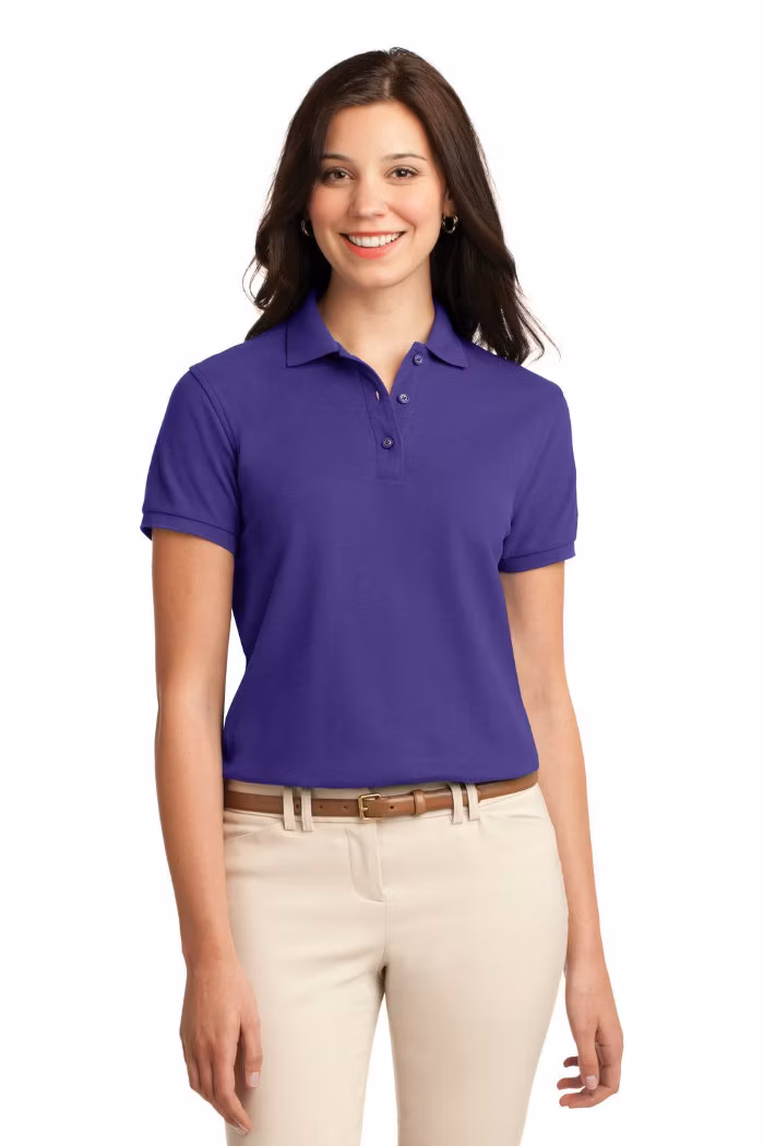 Wholesale Cheap 100% Polyester Plain Women′s Polo Shirt