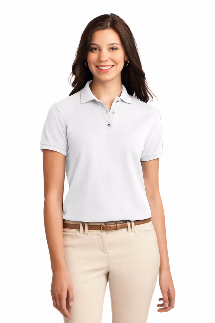 Wholesale Cheap 100% Polyester Plain Women′s Polo Shirt